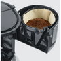 Severin KA 4808 Cafetera de filtro, 4 tazas, Negro/Acero inoxidable