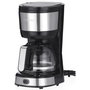 Severin KA 4808 Cafetera de filtro, 4 tazas, Negro/Acero inoxidable