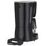 Severin KA 4808 Cafetera de filtro, 4 tazas, Negro/Acero inoxidable