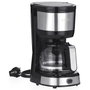 Severin KA 4808 Cafetera de filtro, 4 tazas, Negro/Acero inoxidable