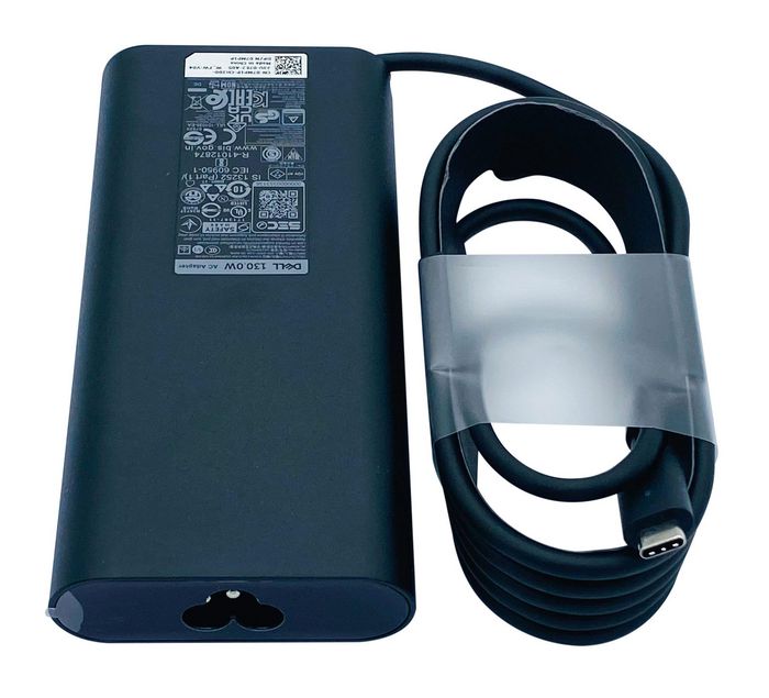 Dell Adaptador de Corriente 130W con Cable C6 y Conector USB Tipo-C para Portátiles Alienware, Inspiron, Latitude, XPS, Precision, Vostro - Compatible Global 100-240V Dell Adaptador de Corriente 130W con Cable C6 y Conector USB Tipo-C para Portátiles Alienware, Inspiron, Latitude, XPS, Precision, Vostro - Compatible Global 100-240V