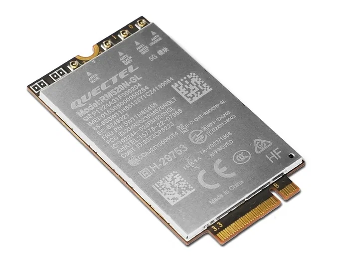 Lenovo Quectel RM520N-GL 5G M.2 WWAN Module para X1 Carbon Gen 12/T14 Gen 5 Lenovo Quectel RM520N-GL 5G M.2 WWAN Module para X1 Carbon Gen 12/T14 Gen 5