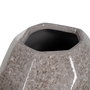 Jarrón Gris Cerámica Decoración 23 X 23 X 35 cm