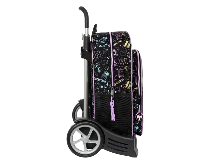 Safta Mod. 108 Mochila Escolar con Carro Evolution Monster High Fantastic 420x140x330 mm