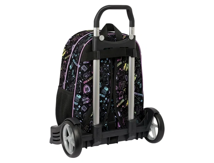 Safta Mod. 108 Mochila Escolar con Carro Evolution Monster High Fantastic 420x140x330 mm