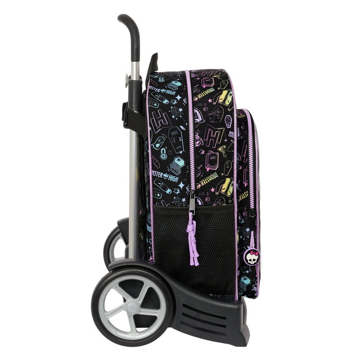 Safta Mochila Escolar con Carro Evolution Monster High Fantastic Safta Mochila Escolar con Carro Evolution Monster High Fantastic
