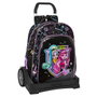 Safta Mochila Escolar con Carro Evolution Monster High Fantastic