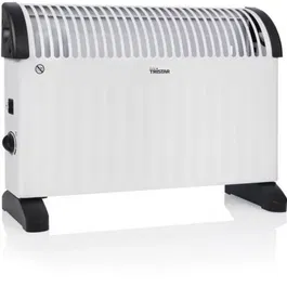 Tristar Convector KA-5164 Calefactor, 3 Niveles de Potencia 750-1250-2000W con Termostato Ajustable, Silencioso y Protección sobrecalentamiento, Blanco
