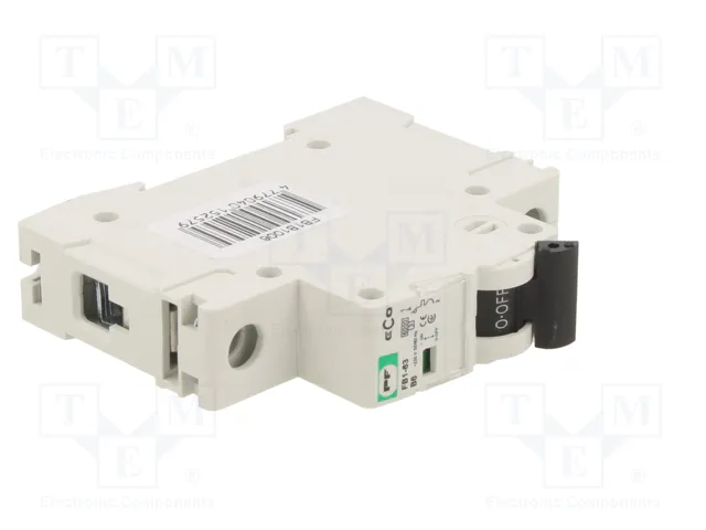 Promfactor Baltic Interruptor magnetotérmico ECO 6A 1 Polo Característica B Promfactor Baltic Interruptor magnetotérmico ECO 6A 1 Polo Característica B