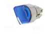 SCHNEIDER ELECTRIC Interruptor rotativo Harmony XB4 azul con LED