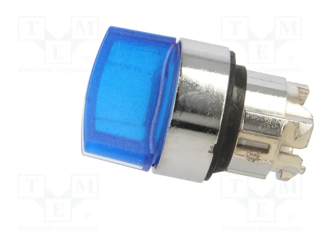 SCHNEIDER ELECTRIC Interruptor rotativo Harmony XB4 azul con LED SCHNEIDER ELECTRIC Interruptor rotativo Harmony XB4 azul con LED