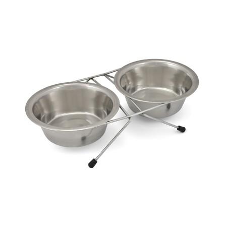 Nayeco Set de Comederos Acero Inox 2 x 1,75L Nayeco Set de Comederos Acero Inox 2 x 1,75L
