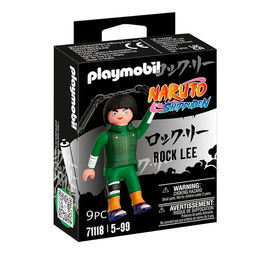 Playmobil Rock Lee 71118 Figura de Naruto para Coleccionistas +4 Años