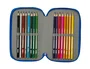 Safta Plumier F.C. Barcelona Triple Cremallera con 37 Piezas