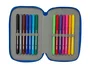 Safta Plumier F.C. Barcelona Triple Cremallera con 37 Piezas