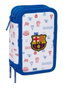 Safta Plumier F.C. Barcelona Triple Cremallera con 37 Piezas