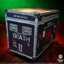 Death Estatua Rock Ikonz On Tour Road Case & Telón de fondo del escenario The Sound of Perseverance Tour 1998