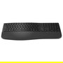 HP 685 Teclado Comfort Dual-Mode Inalámbrico RF Wireless + Bluetooth Completo Negro con Descansa Muñecas para Oficina