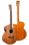Guitarra Acústica Daytona Electrificada A401Ce Mini Jumbo Koa