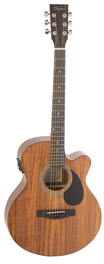 Guitarra Acústica Daytona Electrificada A401Ce Mini Jumbo Koa
