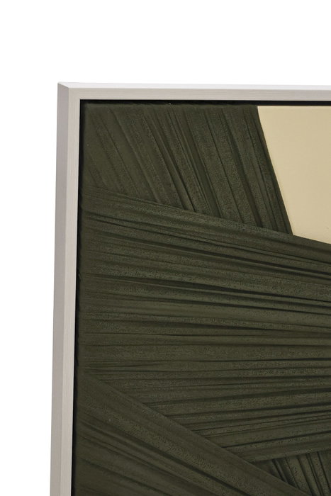 DKD Home Decor Cuadro Lienzo Poliester 115x4,8x160 Moderno 3D Verde