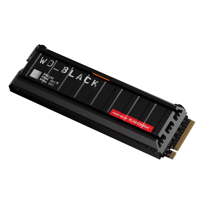 Sandisk M.2 8TB WD Black SN8100 NVMe con disipador Sandisk M.2 8TB WD Black SN8100 NVMe con disipador