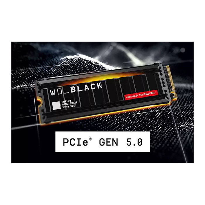 Sandisk M.2 8TB WD Black SN8100 NVMe con disipador Sandisk M.2 8TB WD Black SN8100 NVMe con disipador