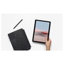 Microsoft Surface Go Type Cover - Teclado QWERTY Internacional UK con Trackpad Retroiluminado, Negro (Alcántara/Plástico) para Surface Go 1/2