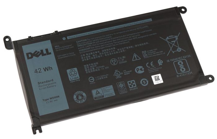 Dell Batería de iones de litio de 42Wh, 11.4V, 3 celdas para Inspiron Dell Batería de iones de litio de 42Wh, 11.4V, 3 celdas para Inspiron