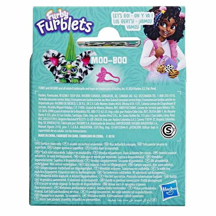 Peluche Musical Hasbro Furby Furblets 12 cm Peluche Musical Hasbro Furby Furblets 12 cm
