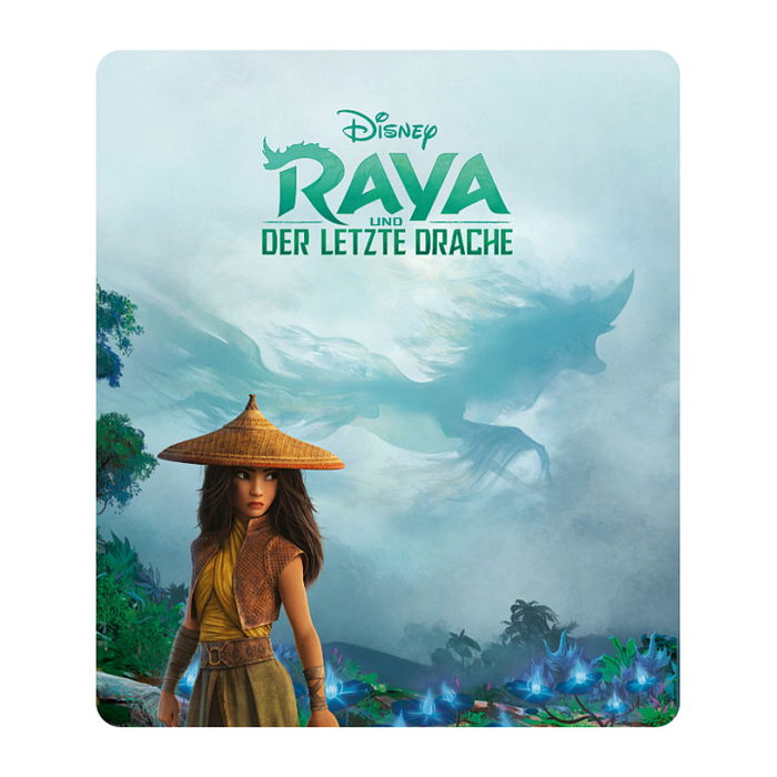tonies Disney Raya und der letzte Drache - Figura Toniebox con Cuentos (7 Relatos, 72 min, Juguete Musical, Edad 4+, Idioma Alemán, 11001133)