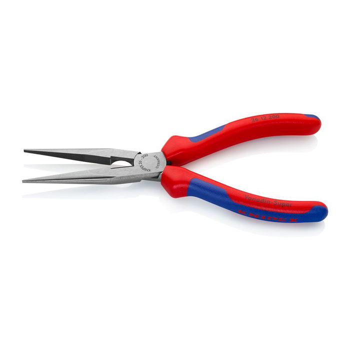 Knipex Alicates de Boca Cigüeña de Punta Larga 200 mm con Fundas Multicomponentes