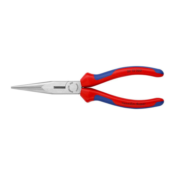 Knipex Alicates de Boca Cigüeña de Punta Larga 200 mm con Fundas Multicomponentes