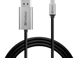 Sandberg Cable Adaptador 24 pin USB-C (M) a DisplayPort (M)</div>