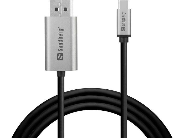 Sandberg Cable Adaptador 24 pin USB-C (M) a DisplayPort (M)</div> Sandberg Cable Adaptador 24 pin USB-C (M) a DisplayPort (M)</div>