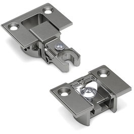 ITALIANA FERRAMENTA Bisagra Embutir Kimana Acabado Grafito para Puertas Abatibles