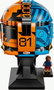 LEGO 43017 Casco de Oscar Piastri McLaren Mastercard F1 Team
