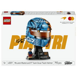 LEGO 43017 Casco de Oscar Piastri McLaren Mastercard F1 Team