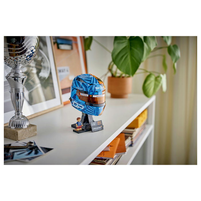 LEGO 43017 Casco de Oscar Piastri McLaren Mastercard F1 Team