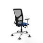 PIQUERAS Y CRESPO Silla de oficina Motilla Sincro/Traslack Azul y Gris
