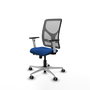 PIQUERAS Y CRESPO Silla de oficina Motilla Sincro/Traslack Azul y Gris