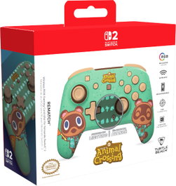 Turtle Beach Rematch Wireless RGB Controller Animal Crossing™ Timmy & Tommy para Switch/OLED/Lite