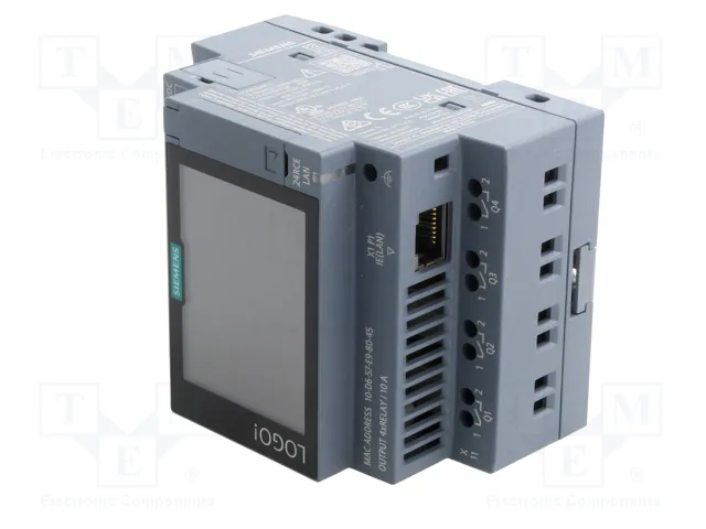SIEMENS LOGO!9 Relé programable 10A 8 Entradas 4 Salidas