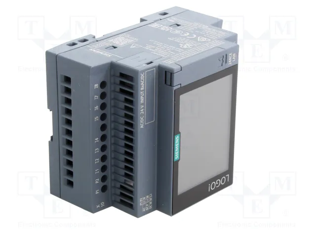 SIEMENS LOGO!9 Relé programable 10A 8 Entradas 4 Salidas
