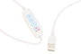 DKD Home Decor Espejo LED Metal Blanco 61,5x7,5x91 cm