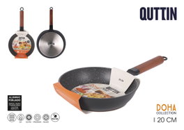 Inde Sartén de Aluminio Forjado Full Doha Quttin 20 cm (6 Unidades)