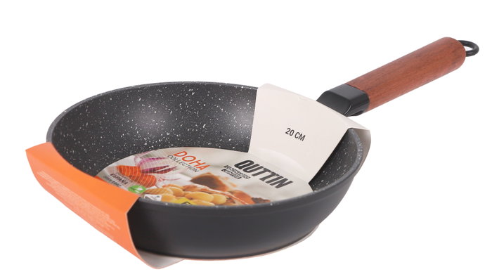 Inde Sartén de Aluminio Forjado Full Doha Quttin 20 cm (6 Unidades)