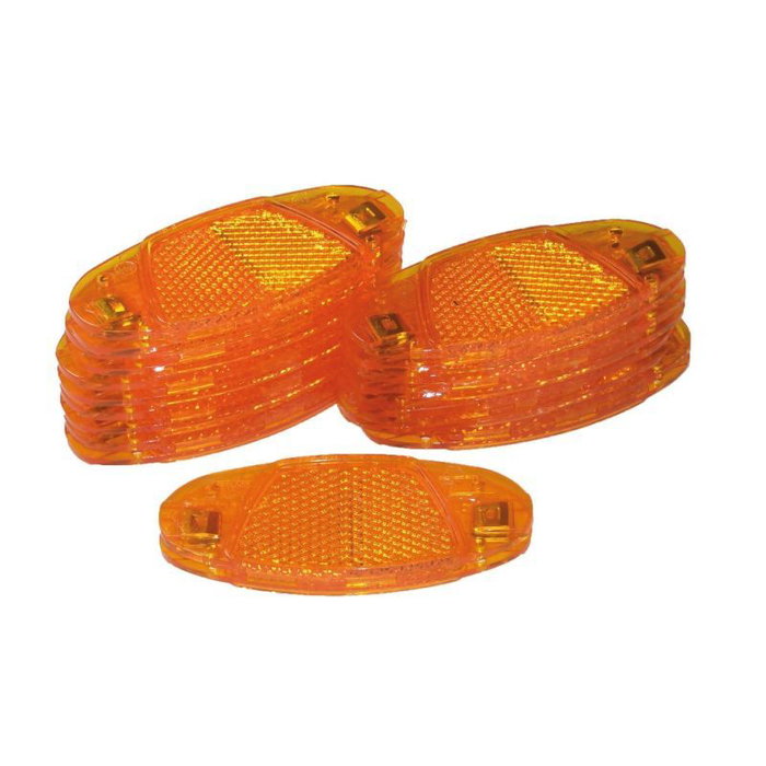 Buchel Kit de Catadioptricos para Radios con Clip Naranja Buchel Kit de Catadioptricos para Radios con Clip Naranja