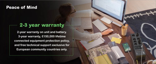 APC BE500G2-GR Sistema de Alimentación Ininterrumpida (UPS) En Espera 0,5 kVA 300 W