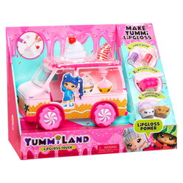 MGA Entertainment Yummiland Lip Gloss Truck - Vehículo de Juguete con Accesorios, Ref. 541073-EUC